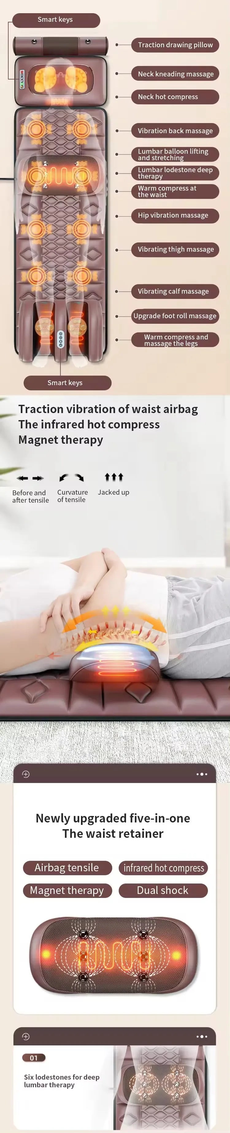 Full Body Relax Massage Mat