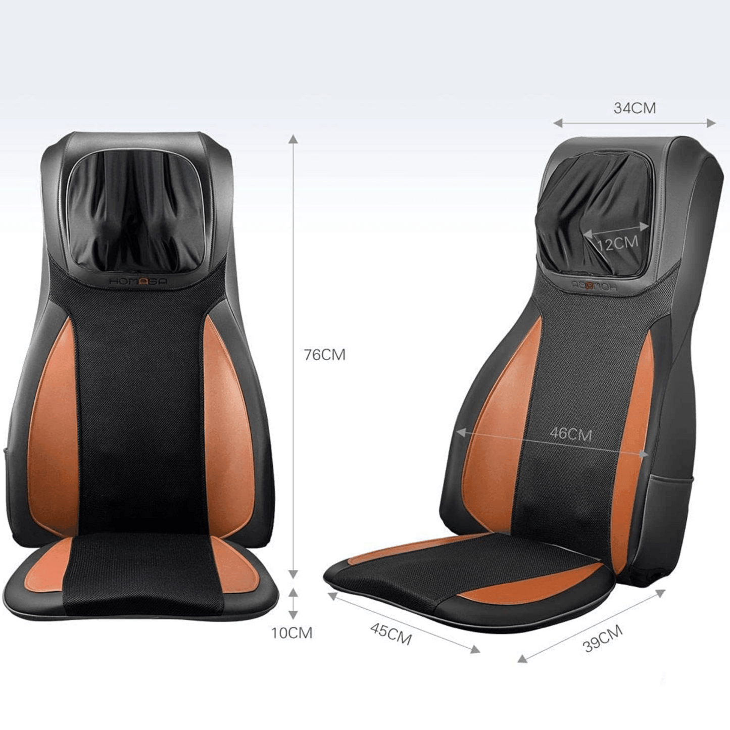 Shiatsu Neck & Back Seat Massage Chair